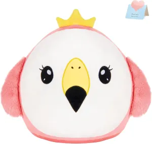 BSTAOFY 13'' Pink Flamingo Soft Plush Pillow Cute Stuffed Animal Toy Sofa Car Cushion Hugging Nap Pillow Plush Birthday Valentines Easter for Boys Girls
