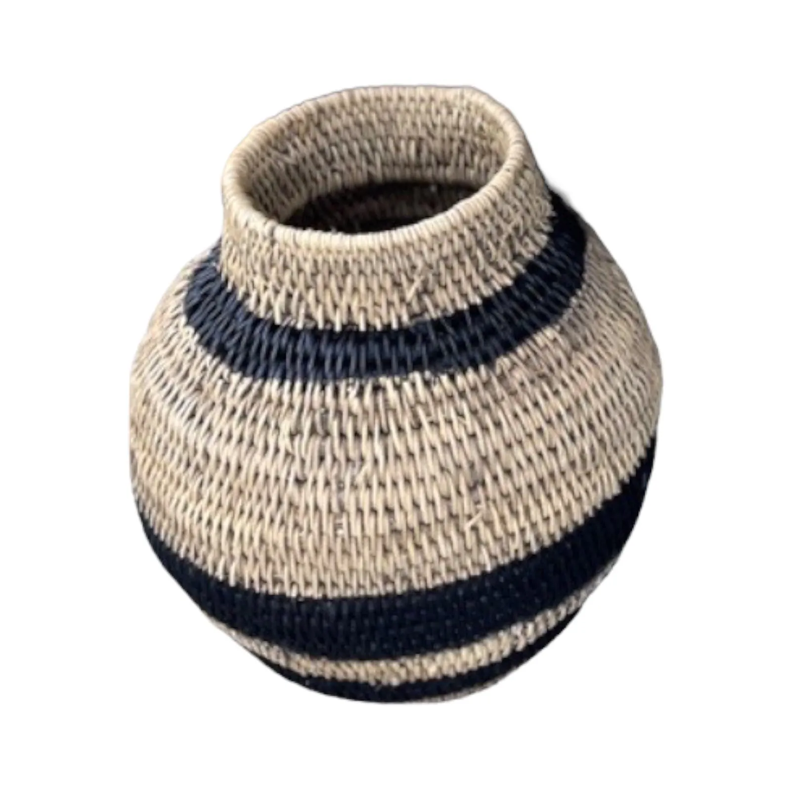 Buhera Baskets - Black Stripe