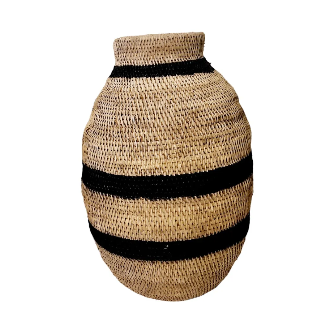 Buhera Baskets - Black Stripe