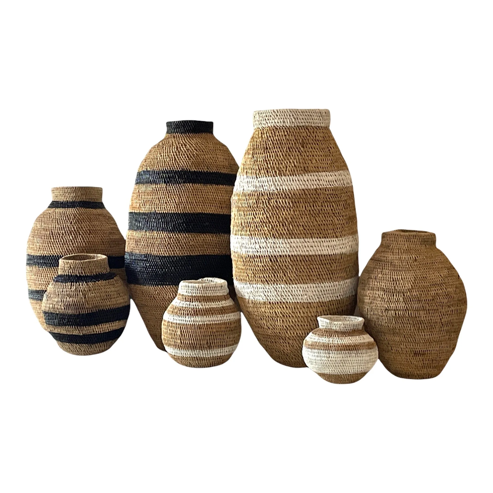 Buhera Baskets - Black Stripe