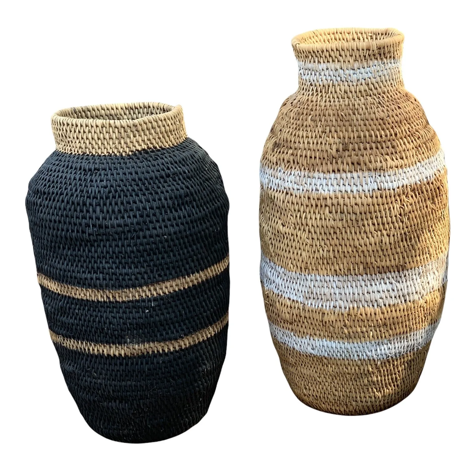 Buhera Baskets - Black Stripe