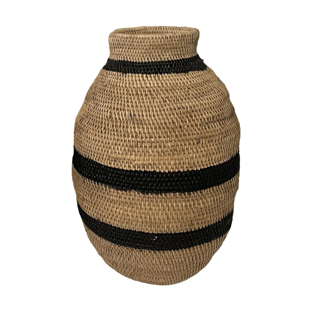 Buhera Baskets - Black Stripe