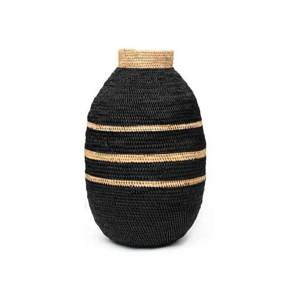 Buhera Baskets - Black Stripe