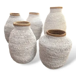 Buhera Baskets - White NEW