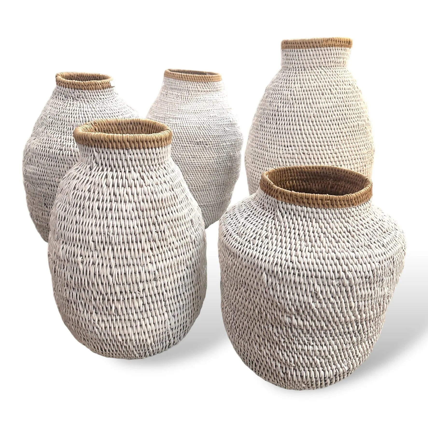 Buhera Baskets - White NEW