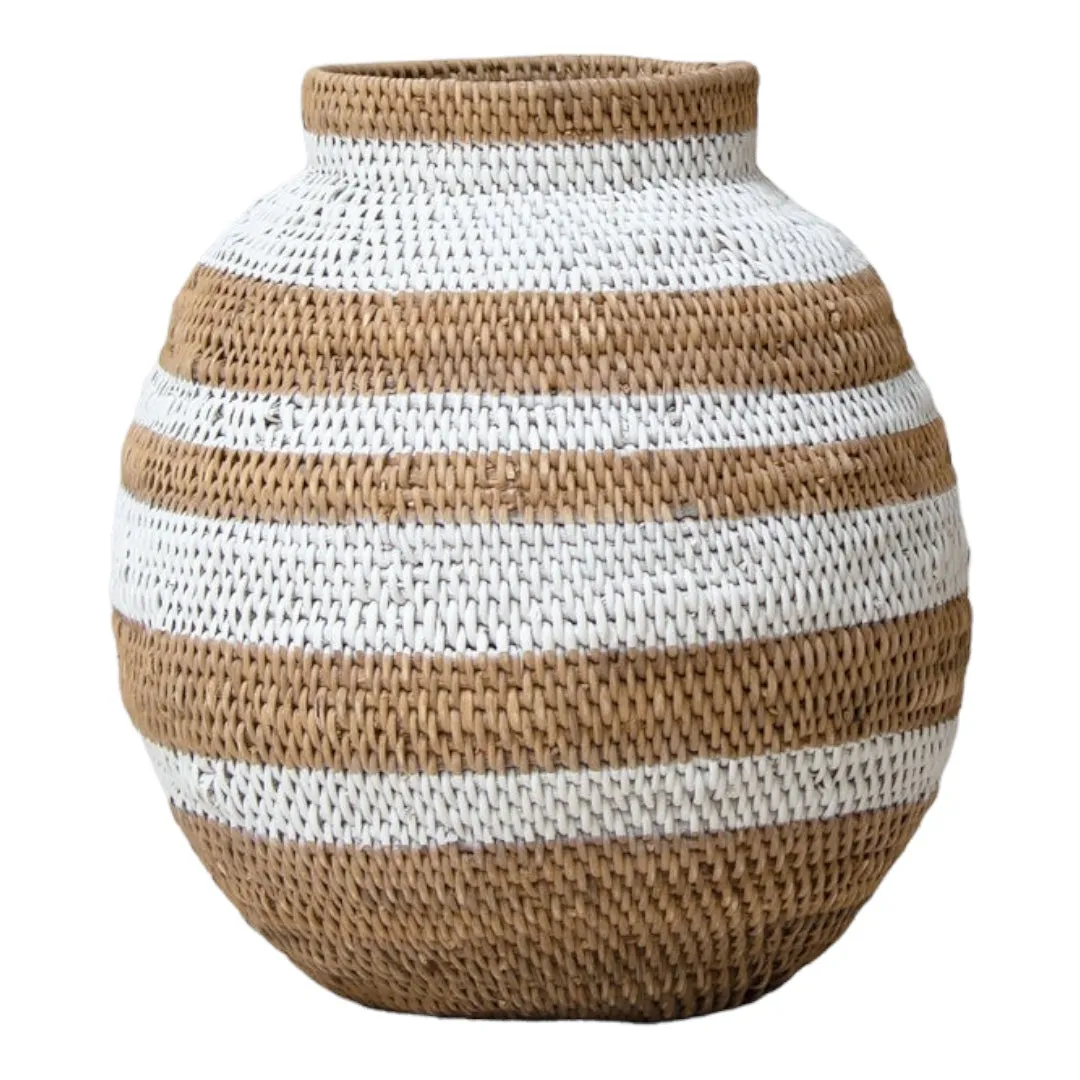 Buhera Baskets - White Stripe