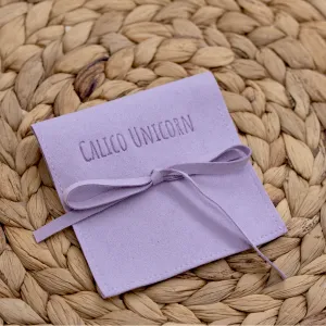 Calico Unicorn Jewelry Bag