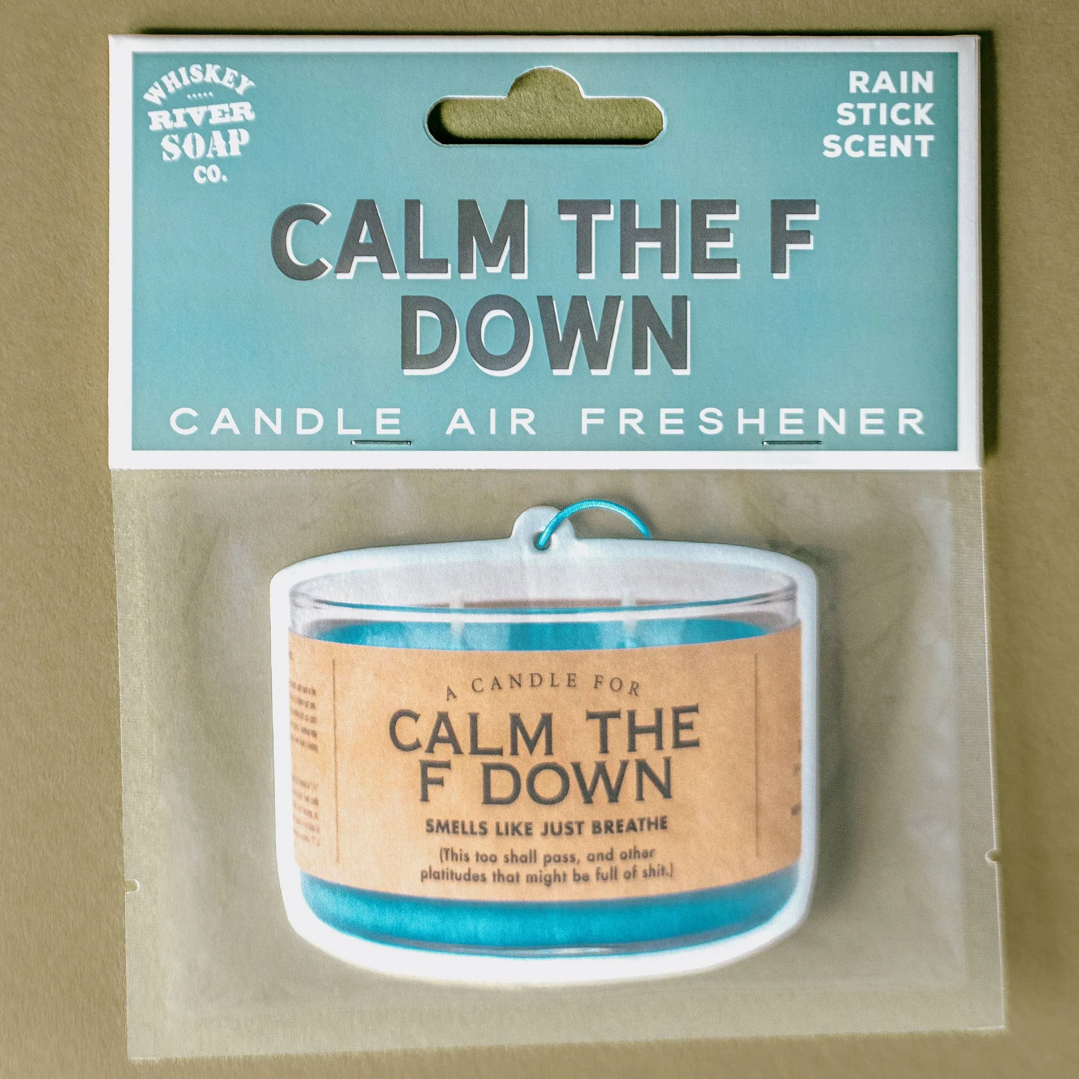 Calm the F Down Air Freshener | Funny Car Air Freshener