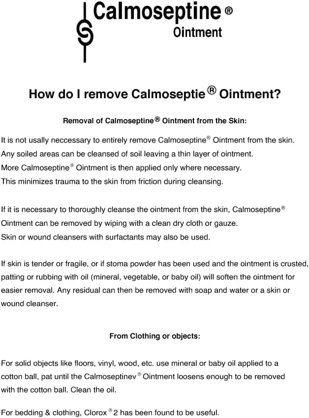 Calmoseptine Ointment Foil Packets 1/8 Oz 3.5G for Rashes and Irritated Skin (Pack of 36)