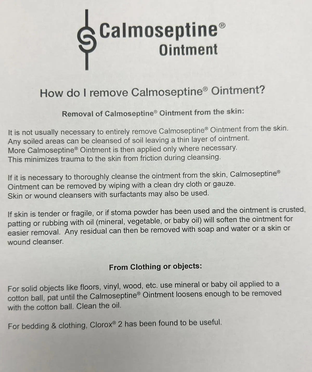 Calmoseptine Ointment Foil Packets 1/8 Oz 3.5G for Rashes and Irritated Skin (Pack of 36)