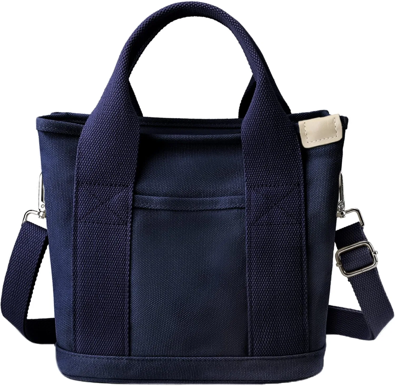 Canvas Tote Bag for Women Stylish Crossboy Handbag Casual Hobo Bag Top Handle Satchel with Multiple Pockets