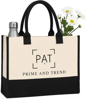 Canvas Tote Bag – Reusable Gift Bag for Women, Mom, Teachers, Bridesmaids | Perfect for Weddings, Birthdays, Beach, Holidays & More