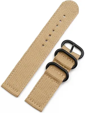 CAREG Watch Accessories Nylon Strap Male Pin Buckle 18mm20mm22mm24mm Sports Waterproof Strap Female Bracelet Men Watch Band Durable