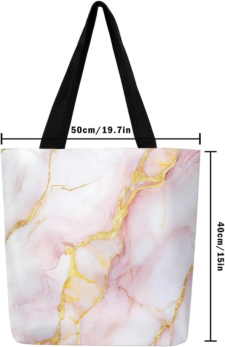Castle Fairy Bowknot Tote Bag Aesthetic for Women Girls,Cute Ballet Reusable Grocery Handbag