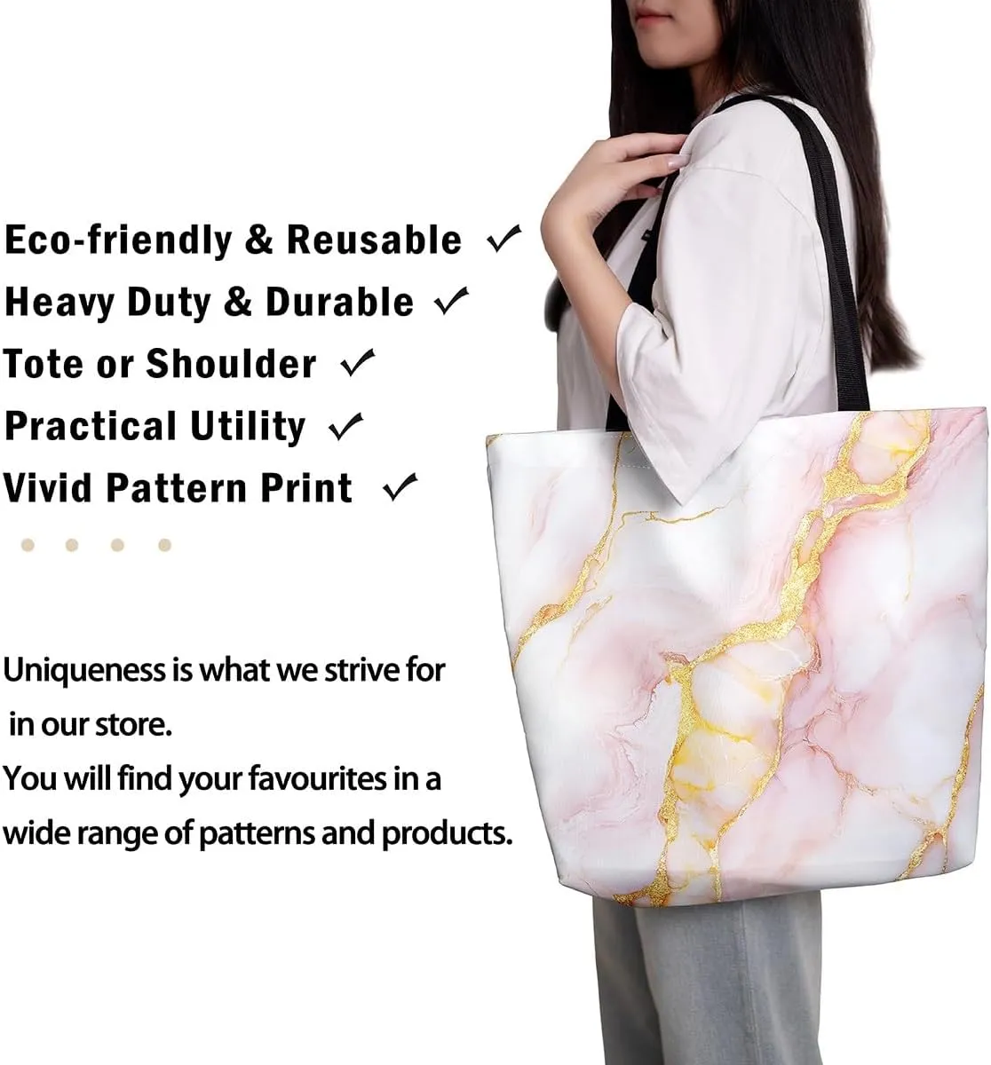 Castle Fairy Bowknot Tote Bag Aesthetic for Women Girls,Cute Ballet Reusable Grocery Handbag