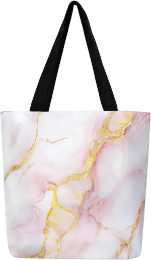 Castle Fairy Bowknot Tote Bag Aesthetic for Women Girls,Cute Ballet Reusable Grocery Handbag