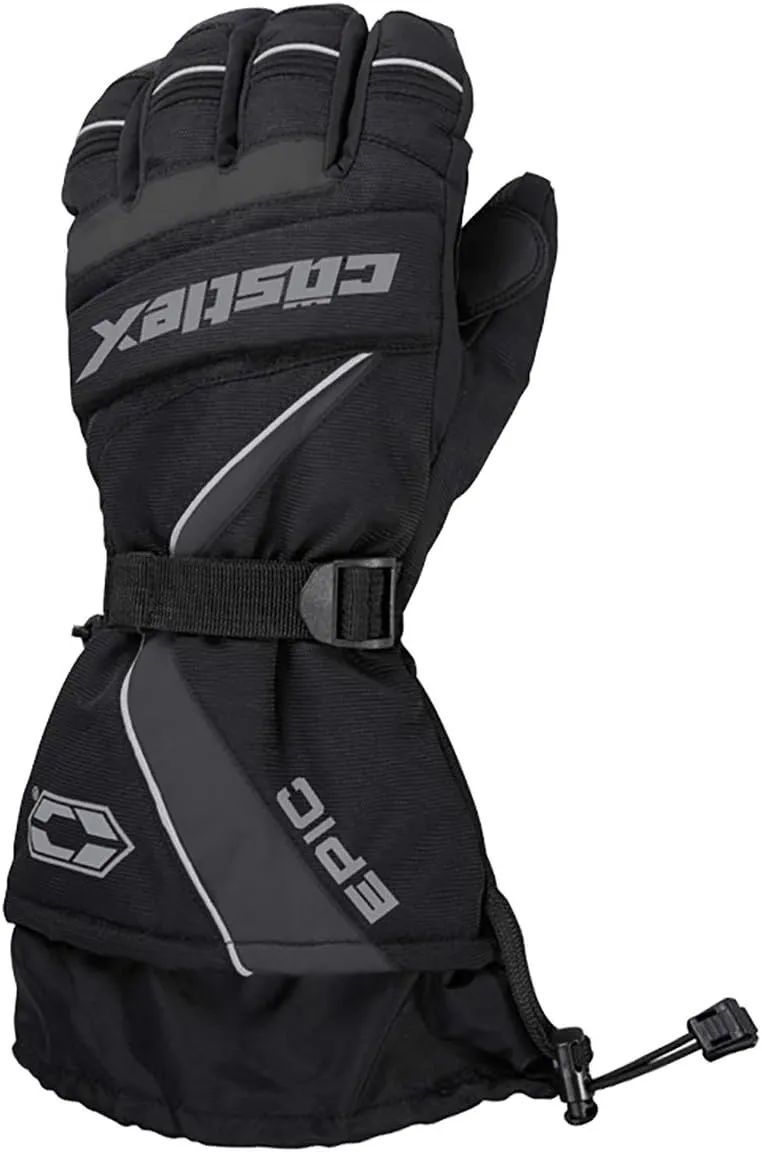 Castle X Epic-G1 Mens Snowmobile Gloves - Gray - XLG