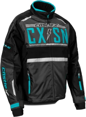 Castle X Men's Strike G4 Jacket (Turquiose/Charcoal/Black - Medium)
