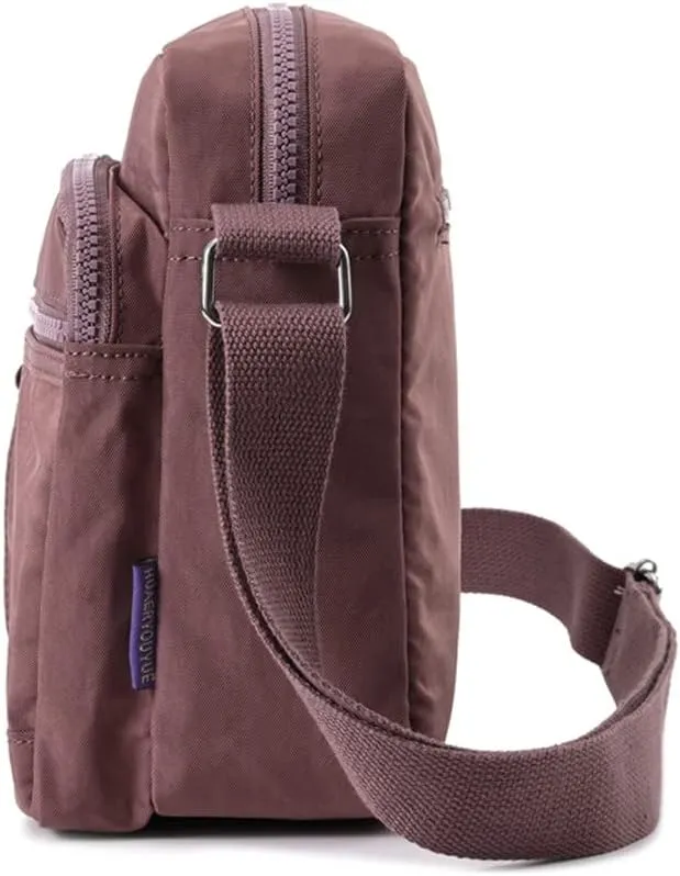 Casual Nylon Crossbody Purse Bag Waterproof Lightweight Shoulder Bag for Women Handbag