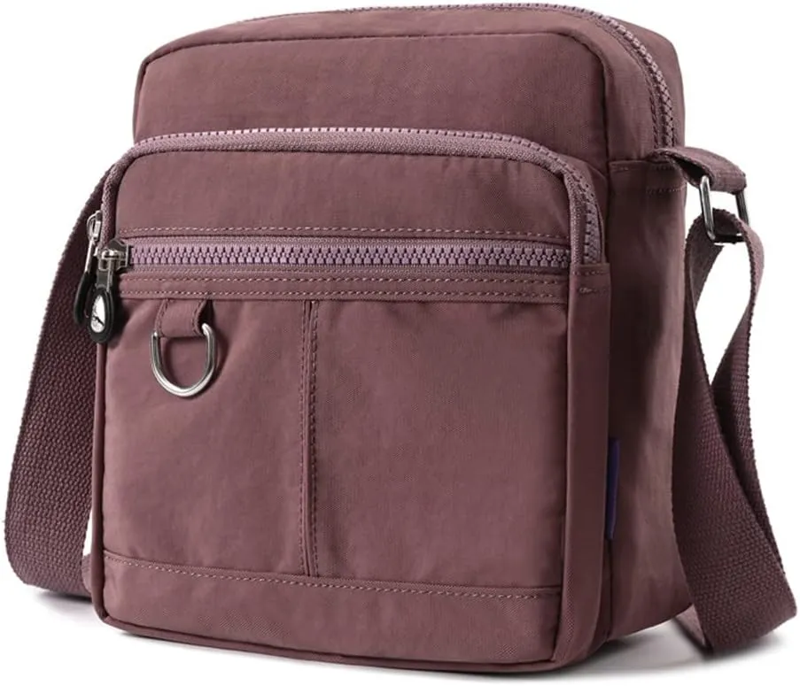 Casual Nylon Crossbody Purse Bag Waterproof Lightweight Shoulder Bag for Women Handbag