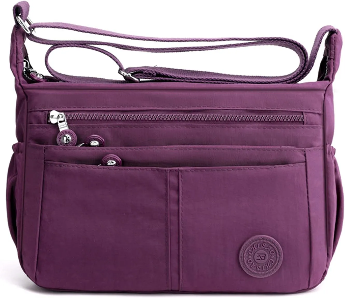 Casual Shoulder Bag Women Satchel Waterproof Nylon for Sport Work Shop