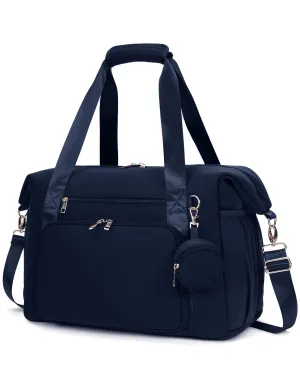 CEI-CEI Diaper Bag Tote Neoprene Waterproof Large Travel Baby Bags for Mom and Dad with Pacifier Case and Changing Pad Maternity Hospital Totes with Stroller Strap (Blue)