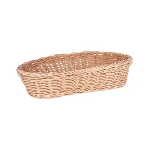 CHEF INOX RECT BREAD BASKET POLYPROPYLENE 300x225x100mm Box Size 6