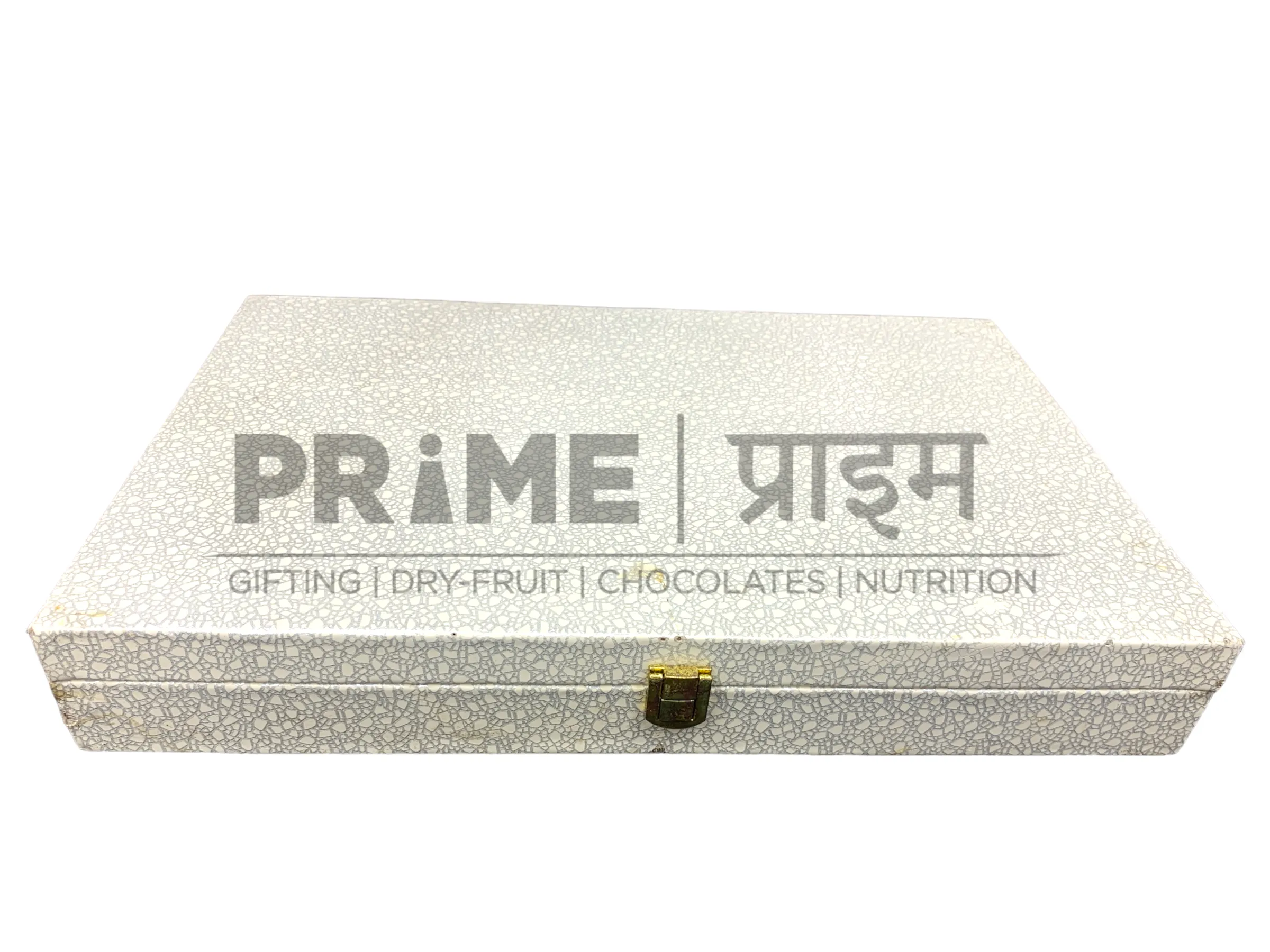 Cherish Wooden Box Rectangle (38x26x6cm) Texture Feel With 6 Partition useful Dryfruit Gifting, Weddings, Festive, Corporate