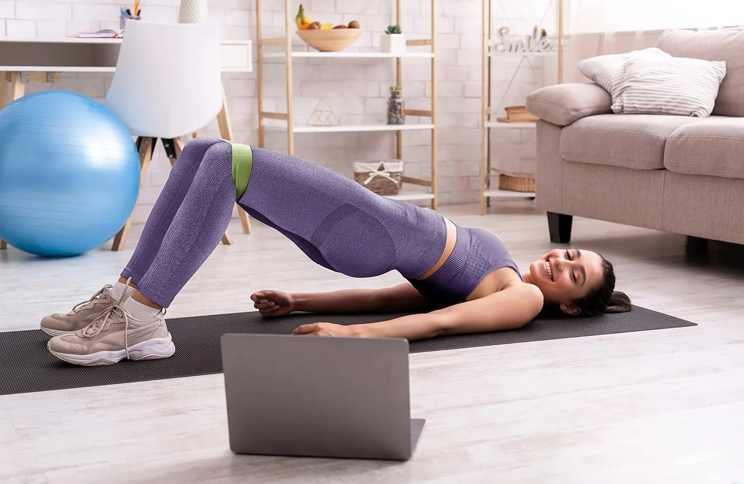 CHRLEISURE 3 Piece Workout Leggings Sets for Women, Gym Scrunch Butt Butt Lifting Seamless Leggings