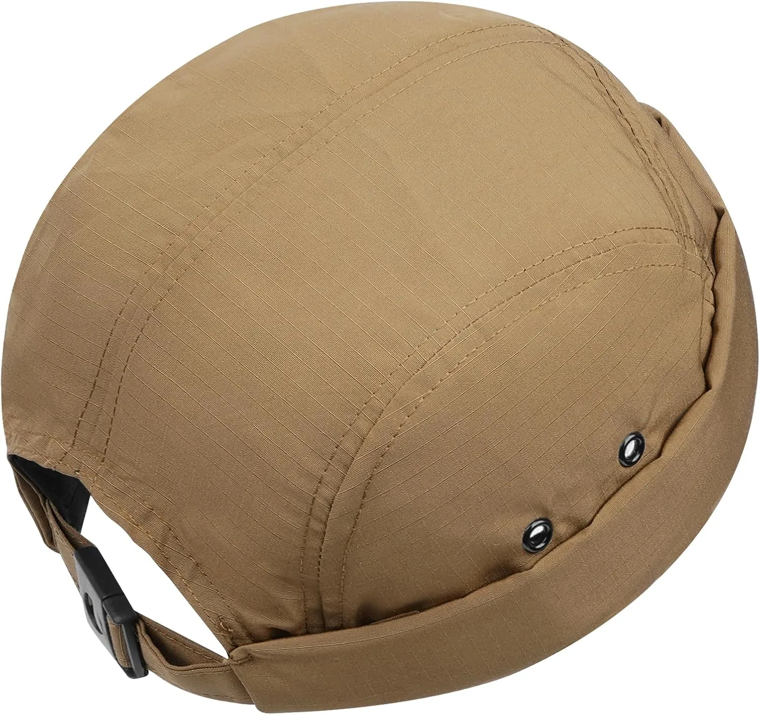 CLAPE Brimless Cap for Men Lightweight Breathable Nylon 5 Panel Docker Cap Waterproof No Visor Worker Rolled Cuff Leon Hat