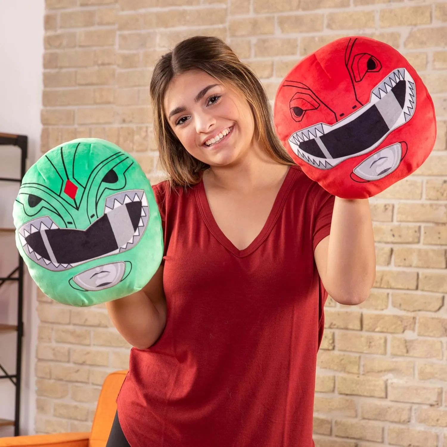 Club Mocchi Mocchi- Mighty Morphin Power Rangers Plush - Green Ranger Plushie - Power Rangers 30th Anniversary Squishy Plushies - 9 Inch
