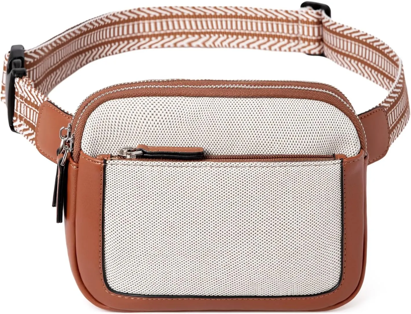 CLUCI Belt Bag for Women, Mini Everywhere Crossbody Waist Bag Adjustable Strap, Vegan Leather Women's Fanny Pack