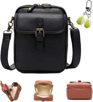 Collaboraten1 Crossbody Leather Bag, Collaborateam Urvashi & Tojoyride Anti Theft Shoulder Bags for Women