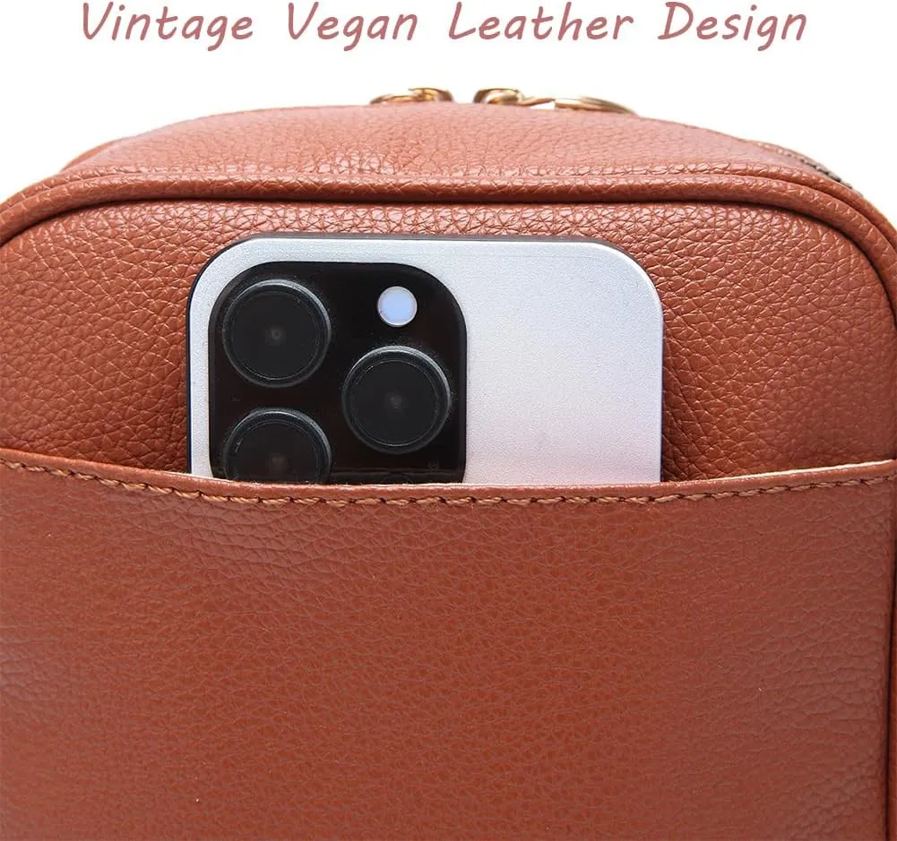 Collaboraten1 Crossbody Leather Bag, Collaborateam Urvashi Tojoyride Collaboration, Anti Theft, 10 Card Slots