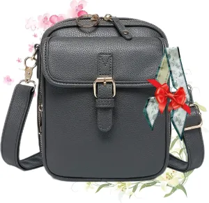 Collaboraten1 Crossbody Leather Bag, Urvashi Collaborate Crossbody Anti Theft Leather Bag for Women