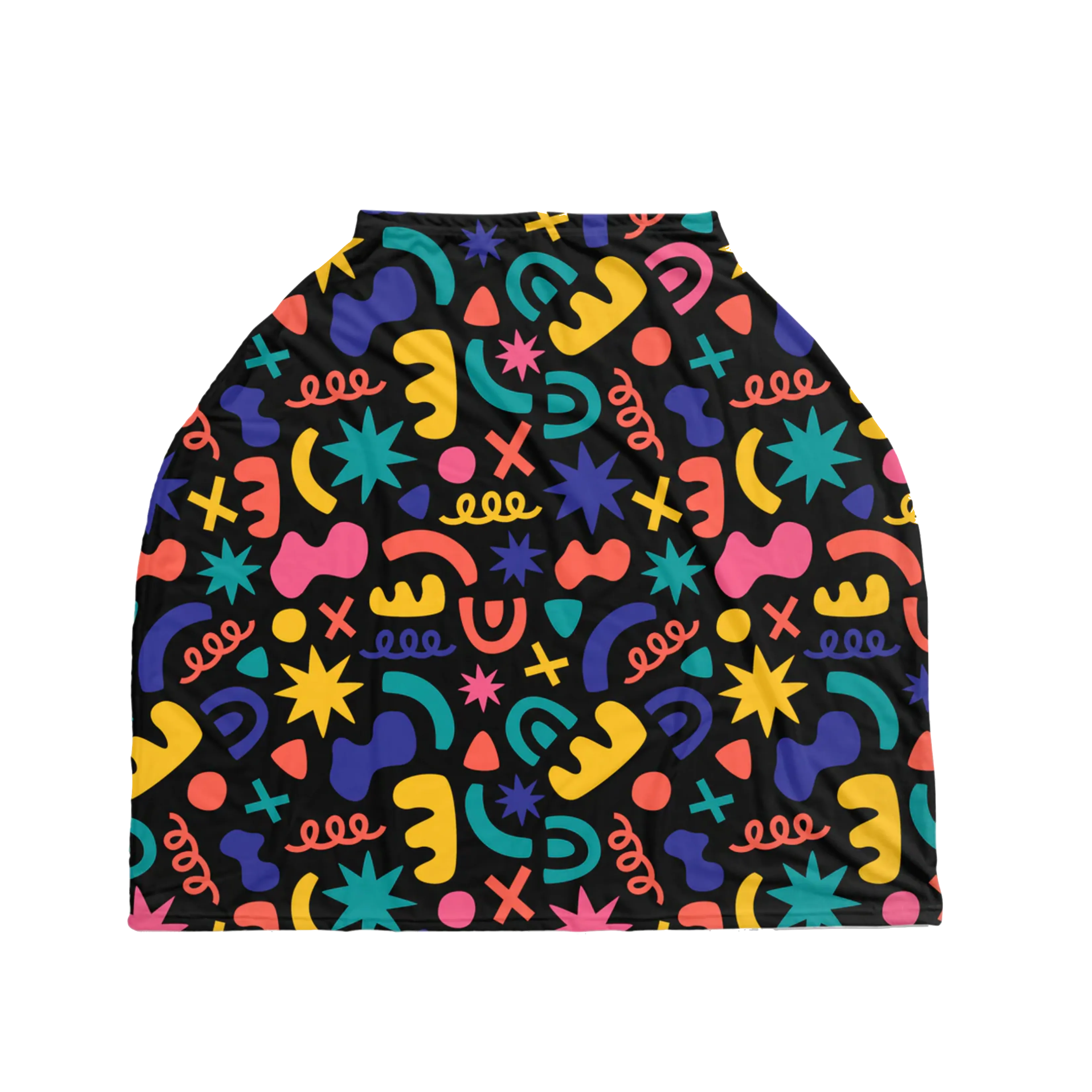 Colorful Chaos Nursing Cover