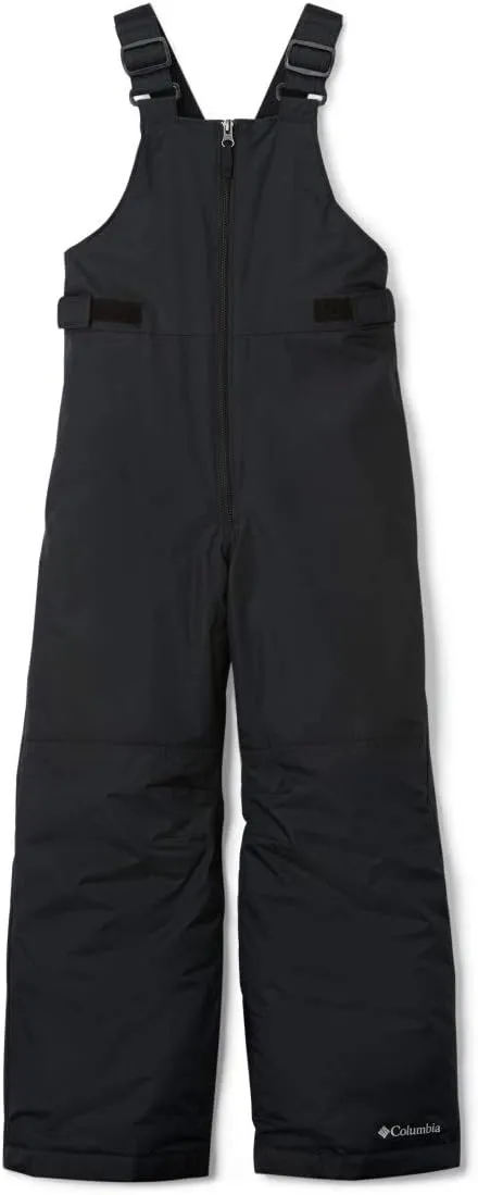 Columbia Kids Snowslope II Bib Snowpant, Black B, Medium