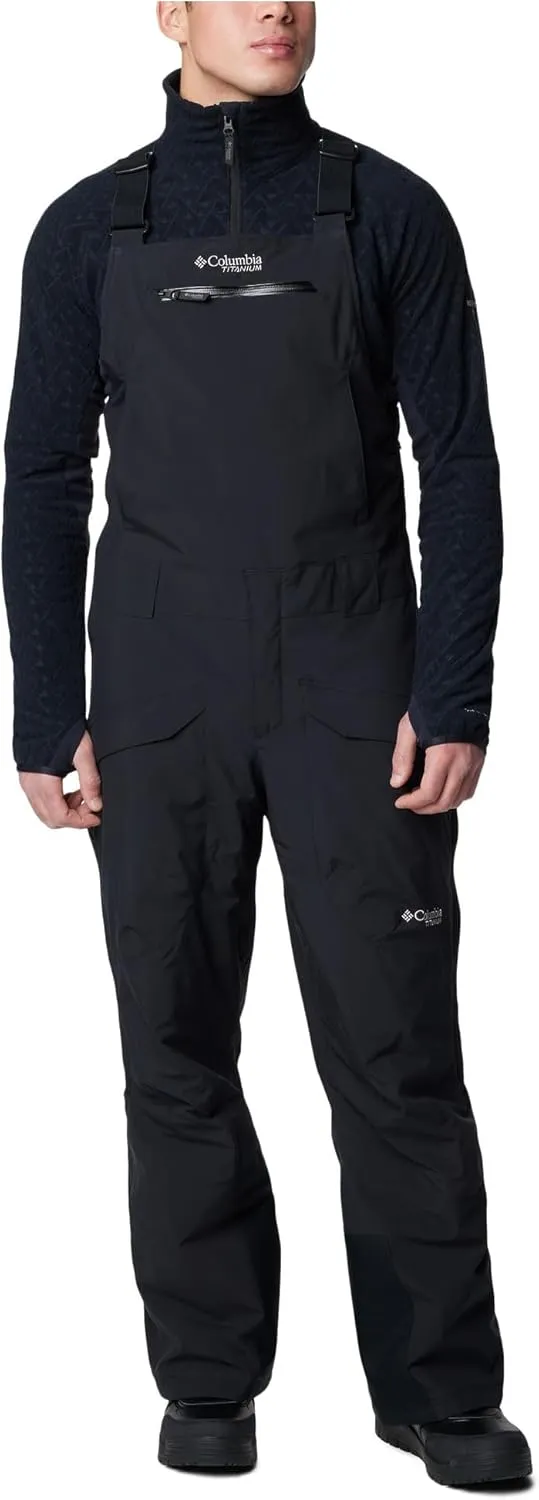 Columbia Men's Standard Highland Summit II Bib, Black/Black