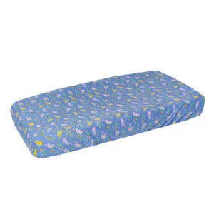 Copper Pearl Premium Knit Changing Pad Cover : Soft, Stylish, and Universal Fit for All Standard Diaper Changing Pads, Trendy Design Changing Pad Covers, Birdie