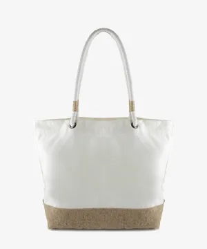 Cosmos Washed Canvas Beach Bag