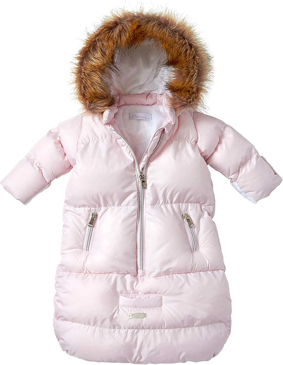 Cremson Girls Boys Newborn Infant Baby Puffer Carbag Pram Bag Snowsuit Bunting