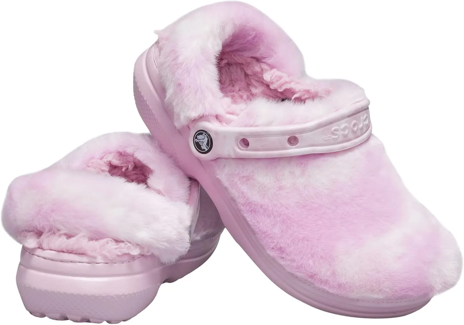 Crocs Unisex-Adult Men's and Women's Classic Fur Sure Clog | Fuzzy Slippers