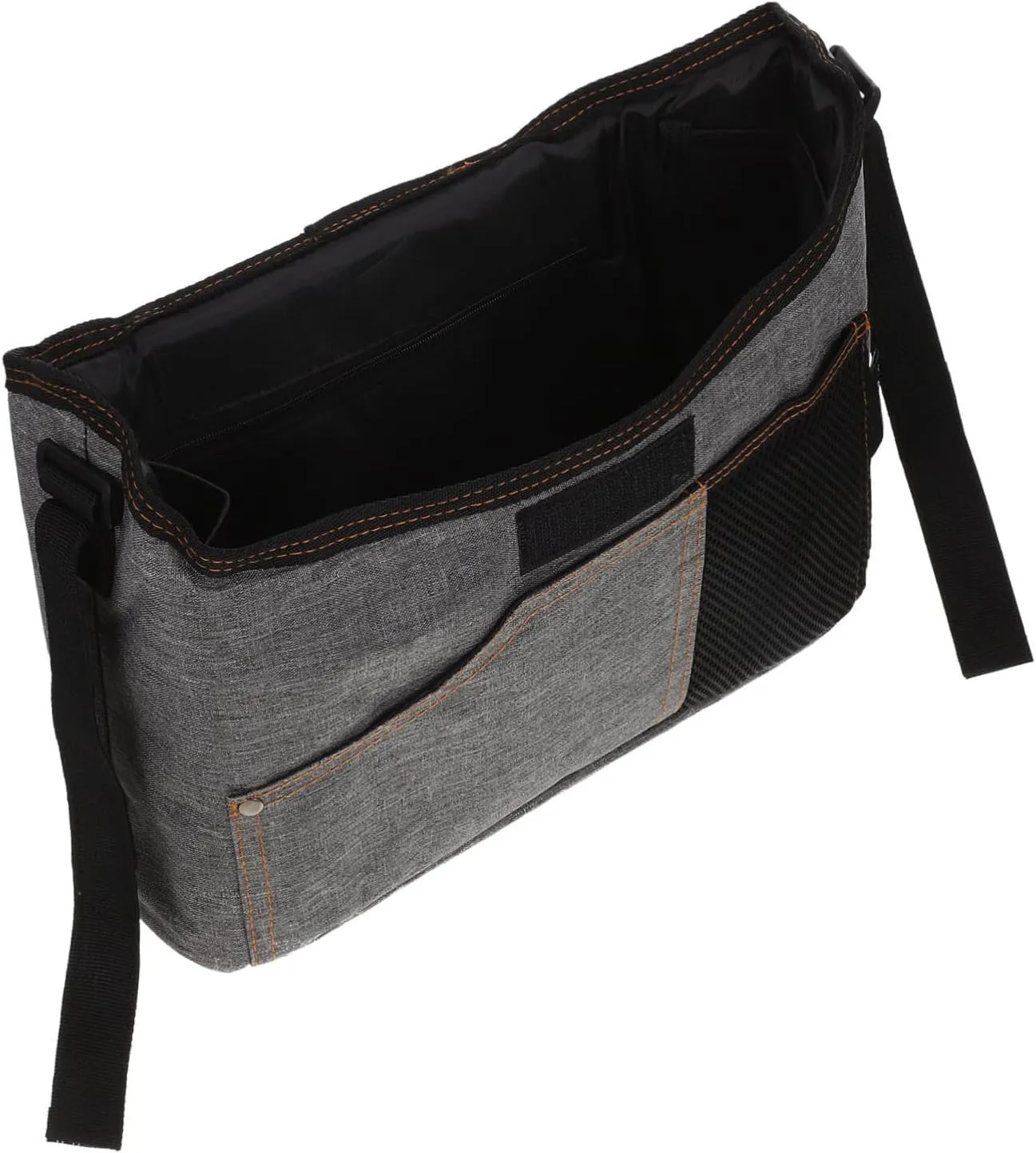 Crossbody Diaper Pouch for Stroller Stylish Diaper Storage Holder Bag with Shoulder Strap Convenient Stroller Organizer for Essentials Ideal for Travel and Daily Use