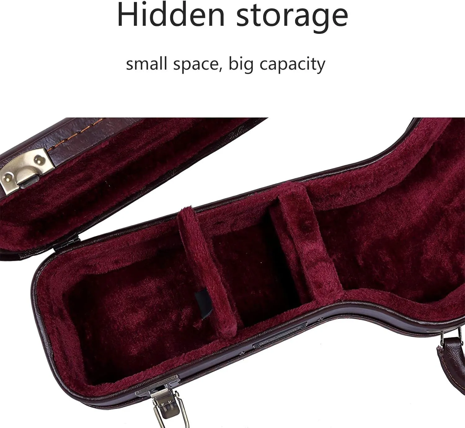 Crossrock Hard Shell Case for A-Style Mandolin in Vintage Brown(CRW620MABR)