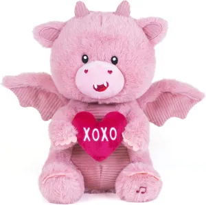 Cuddle Barn – Dashing Darcy Animated Singing Dancing Dragon, Valentine's Day Gift for Her, Best Friends, Wife, Mom, Plush Stuffed Animal, 11 inches