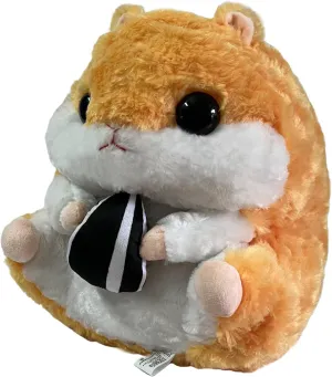 Cute Hamster Plush Toy,15.7inch Hamster Stuffed Animal Plush Pillow,Soft Stuffed Toy Birthday for Kids Boys Girls (Brown)