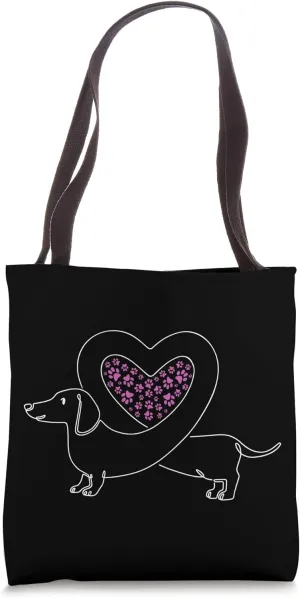 Cute Wiener Dog Mom Doxie Weenie - Dackel & Dachshund Women Tote Bag