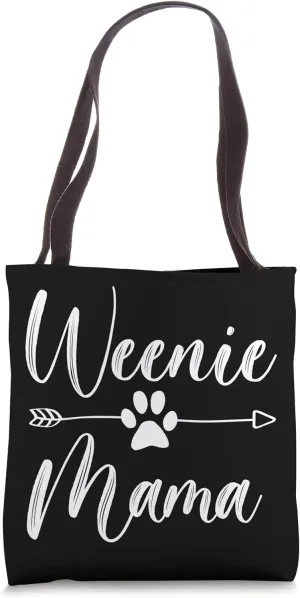 Cute Wiener Dog Mom Doxie Weenie - Dackel & Dachshund Women Tote Bag