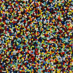 Czech Glass Seed Beads 10/0 (2.3mm Diameter) Opaque Assorted Colors DIY Jewelry Making Beads - 500g Bulk Bag by Preciosa (Jablonex)…