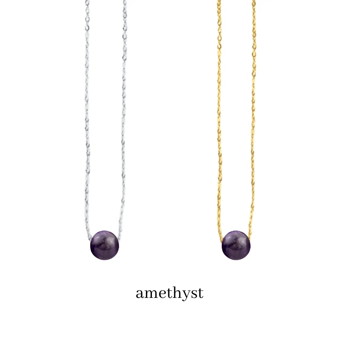 Dainty Amethyst Necklace